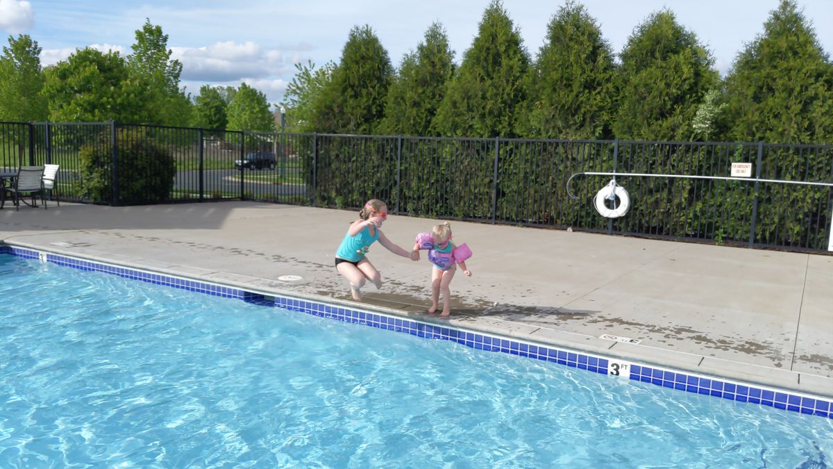 pool is open!