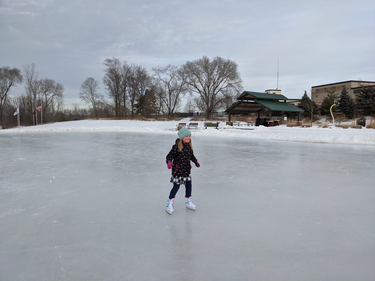 ice skating