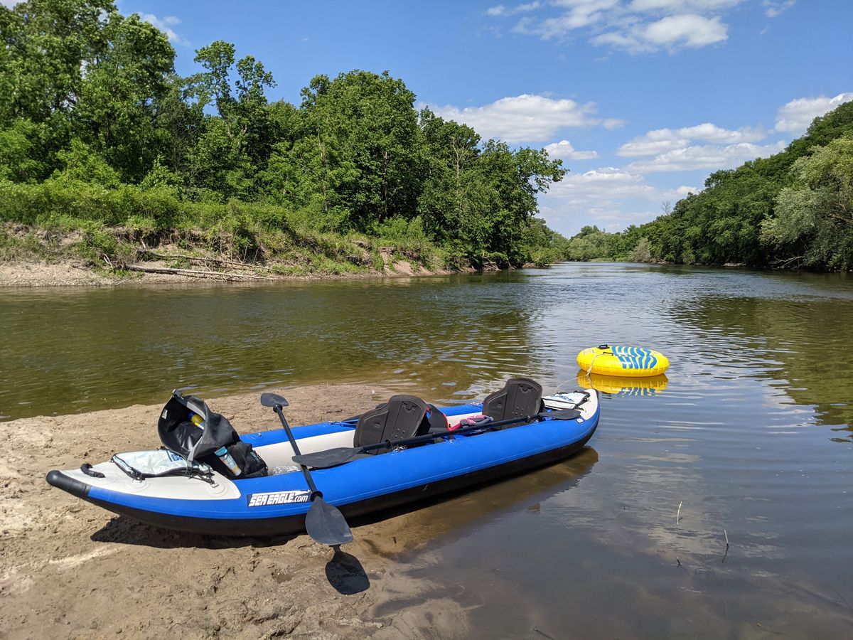 kayaking