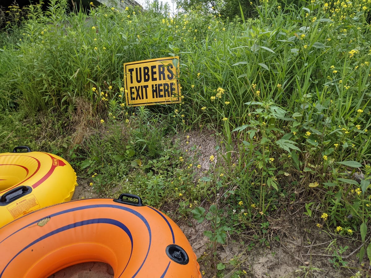 tubing and wagon ride