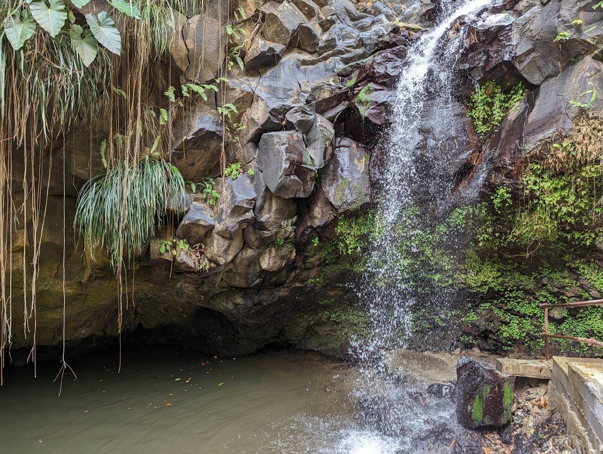 chocolate and a waterfall